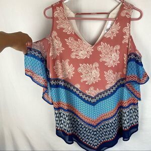 Cold shoulder blouse  